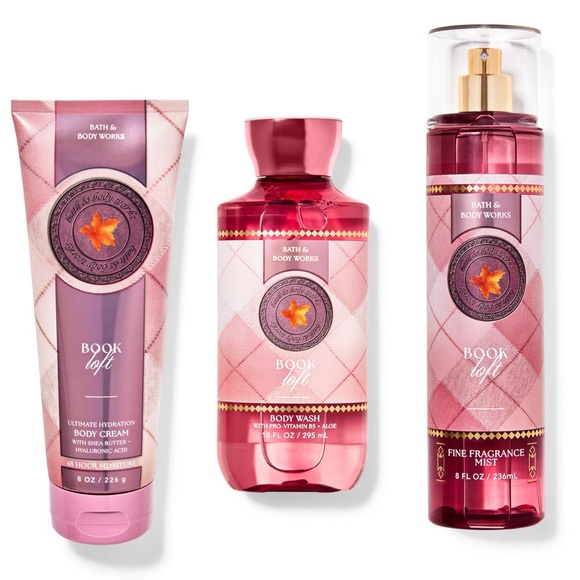 NWT Bath & Body Works Book Loft set of 3 products - Picture 1 of 8
